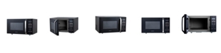 Farberware FM11VABK 1.1 Cubic Foot Microwave Oven with Voice Activated Slide Touch Control